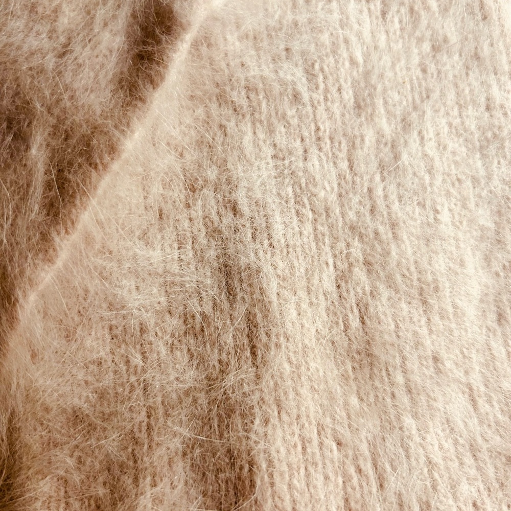 Pink Angora Scarf - Picture 5 of 5